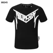 philipp plein t-shirt original embroidery lightning black